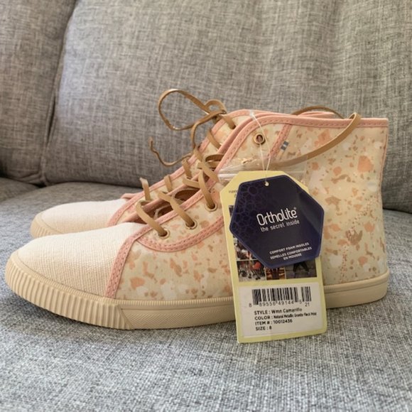 Toms Camarillo Floral  High Top Sneakers Size 8 - Picture 5 of 11